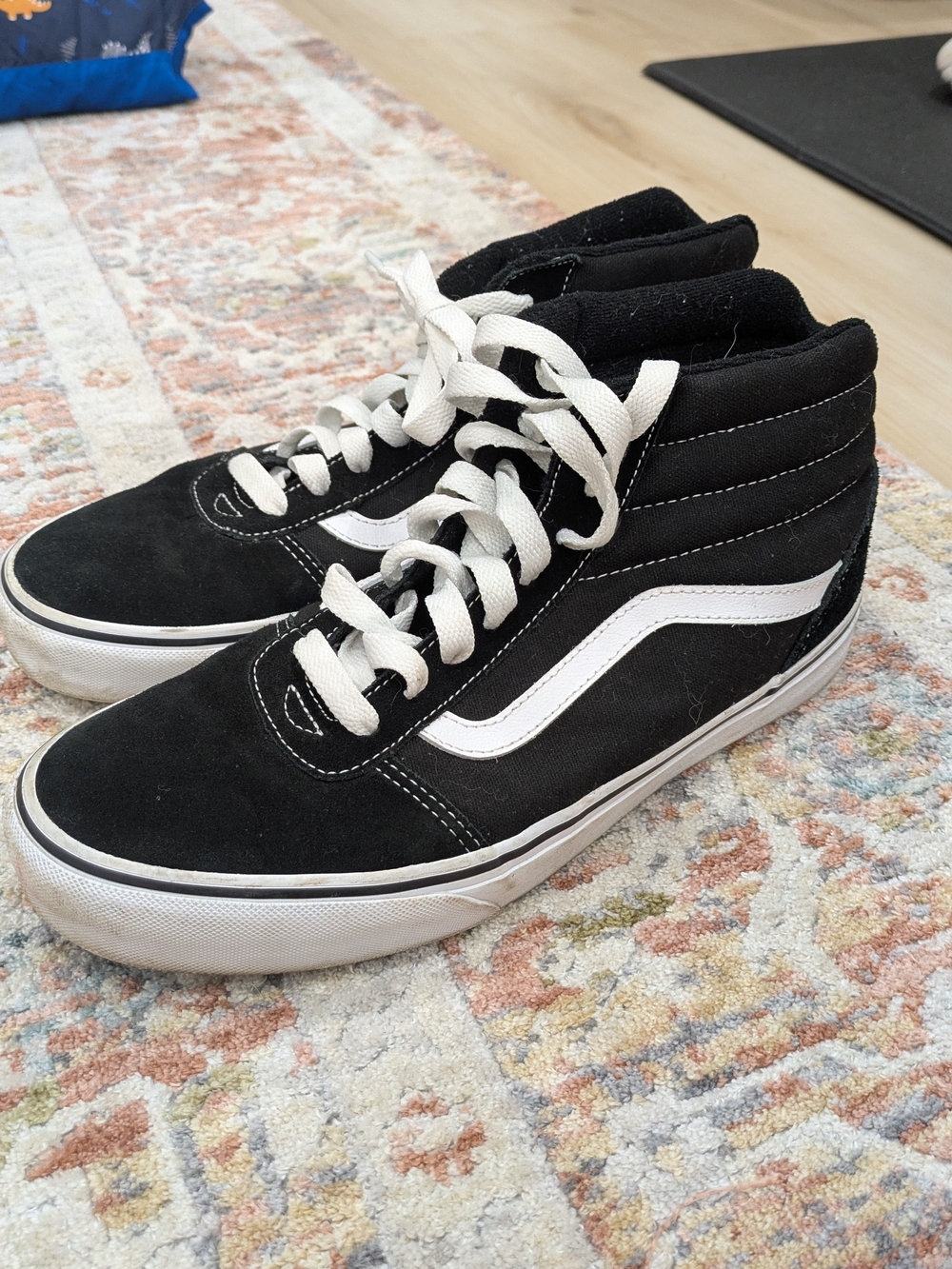 Vans Sk8-Hi Black & White High-Top Sneakers